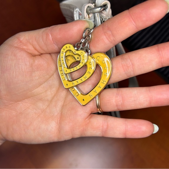 Cole Haan Trinity Heart Leather Wristlet - Picture 4 of 7